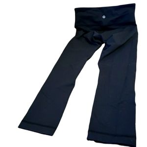 Black Lululemon Leggings Capri Size 4
